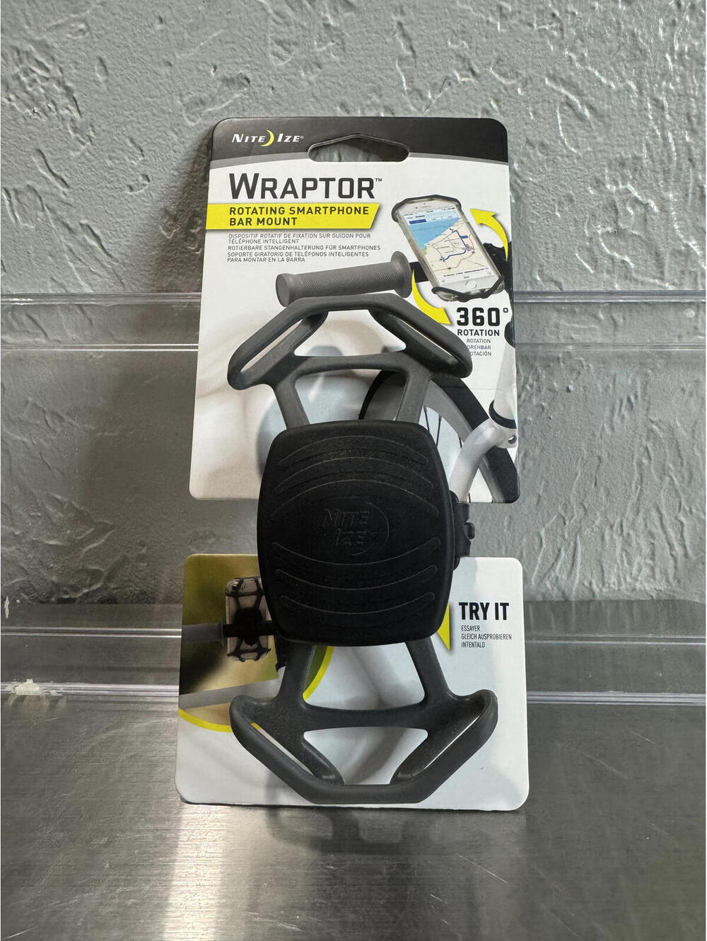 Nite Ize Wraptor Rotating Smartphone Bar Mount